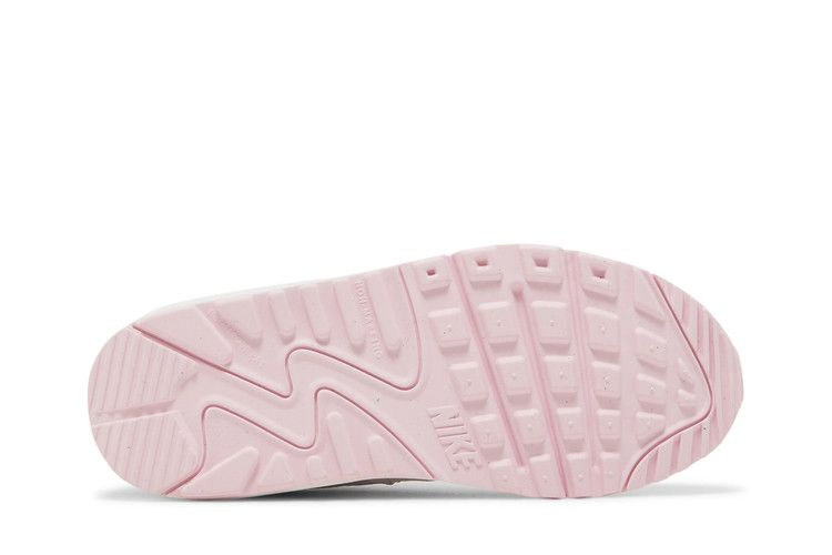 Кроссовки Nike Air Max 90 Leather GS 'White Pink Foam'