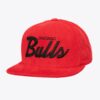 Mitchell-Ness-Red-Chicago-Bulls-Corduroy-Snapback-Hat-100x100