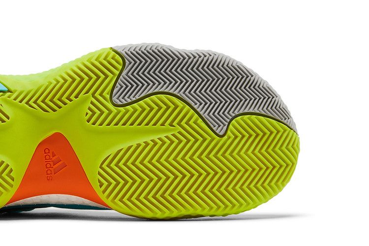 Кроссовки Adidas Harden Vol. 6 J 'Pulse Aqua Solar Yellow'
