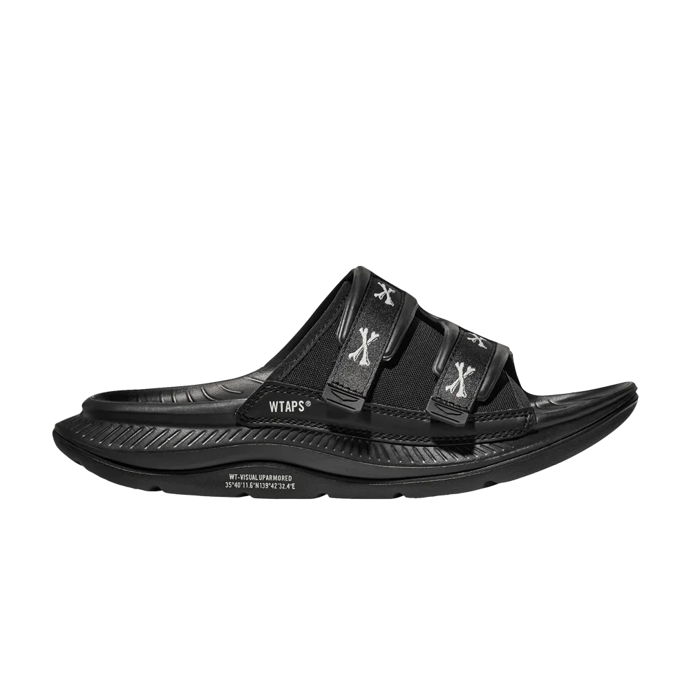 WTAPS x HOKA Ora Luxe 'Jet Black'