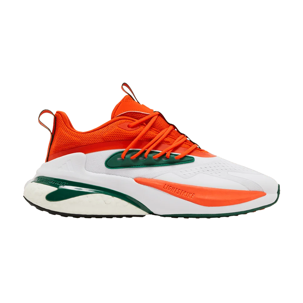 Кроссовки adidas AlphaBoost V2 'NCAA Pack - Miami'