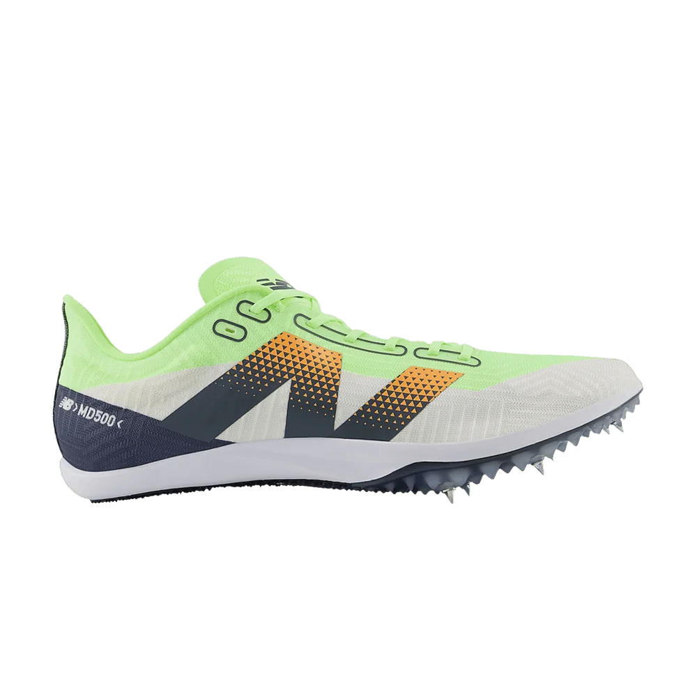 Krossovki-New-Balance-FuelCell-MD500-v9-White-Bleached-Lime-Glo