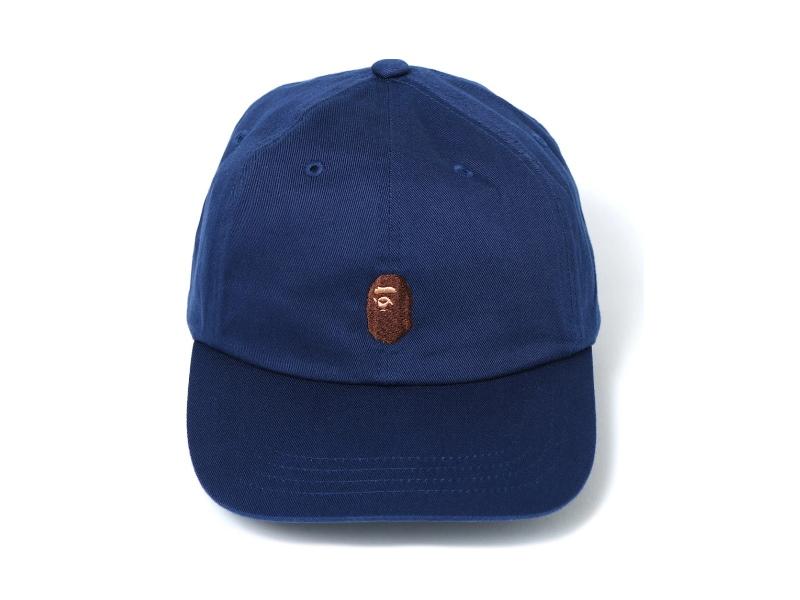 Бейсболка BAPE Ape Head Embroidery Panel Cap Navy