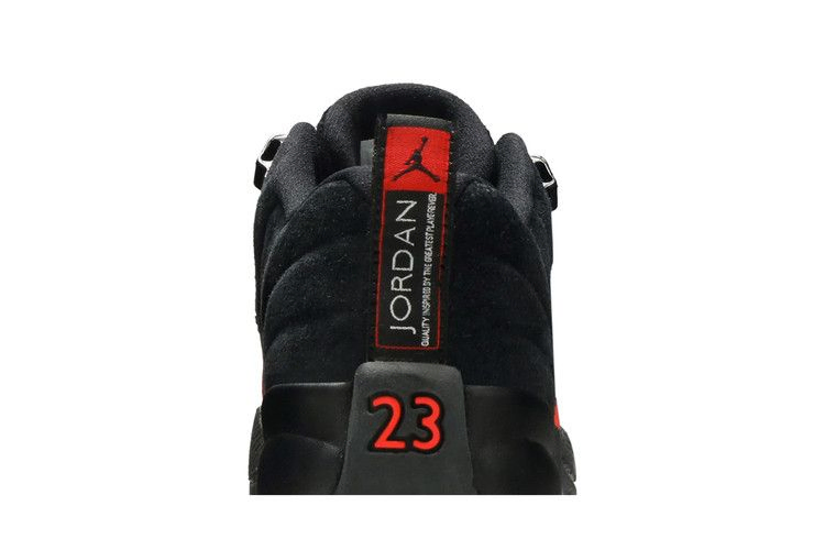 Кроссовки Air Jordan 12 Retro Low BG 'Black Max Orange'