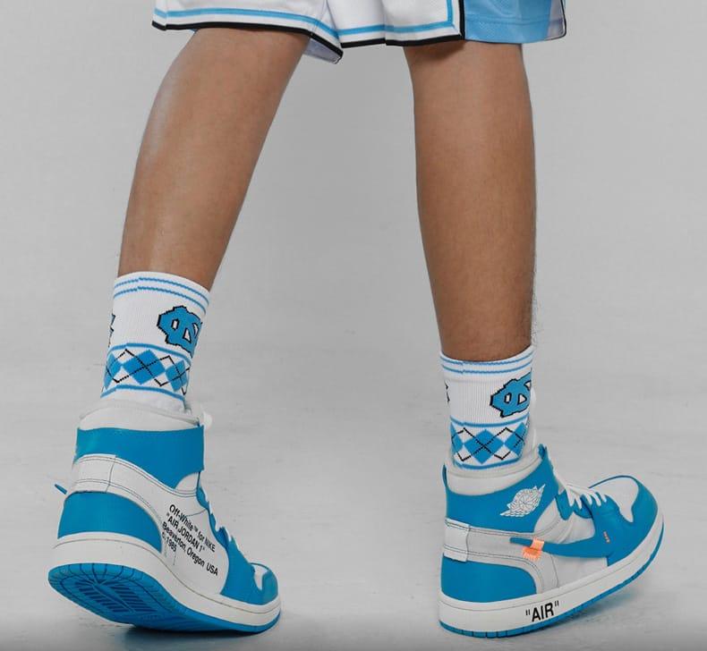 Спортивные носки Ehot North Carolina Logo Crew Socks