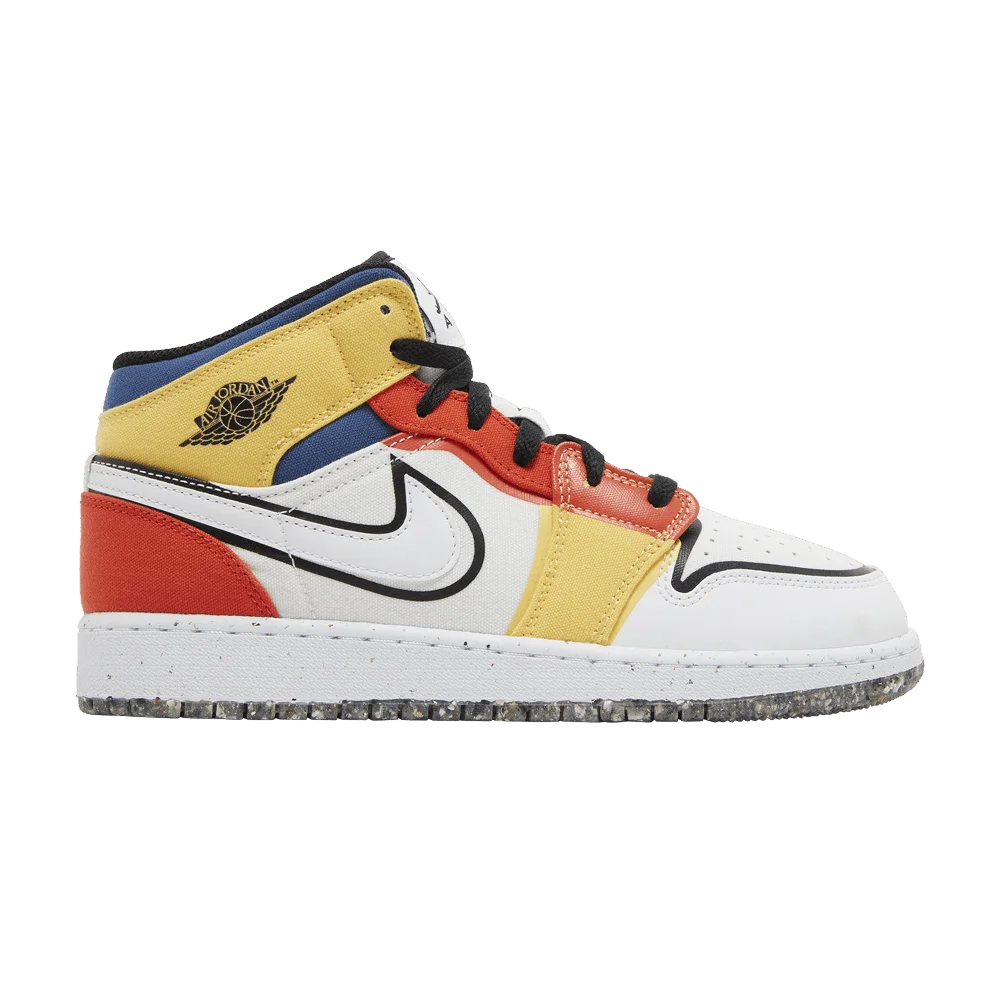 Krossovki-Air-Jordan-1-Mid-SE-GS-Multi-Color-Canvas