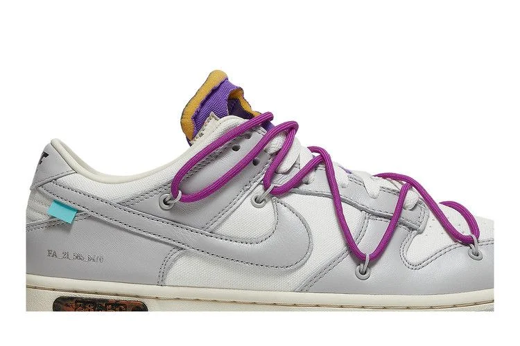 Кроссовки Off-White x Nike Dunk Low 'Lot 28 of 50'