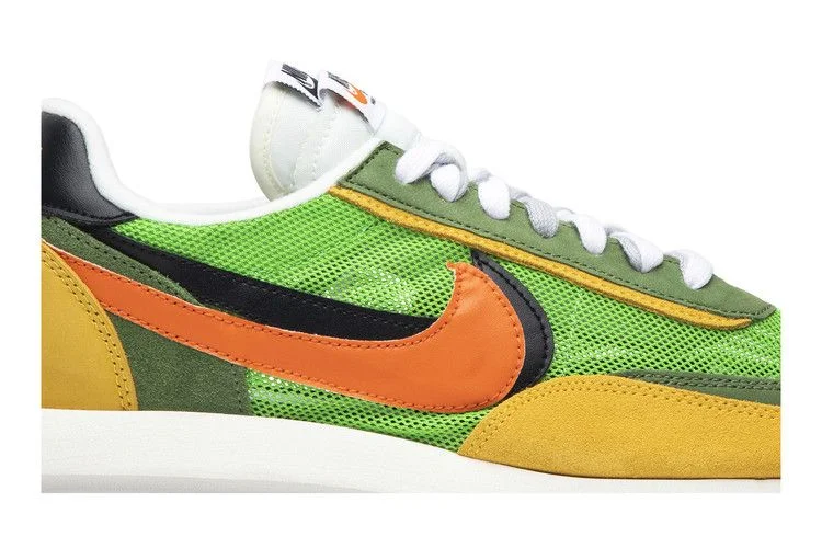 Кроссовки sacai x Nike LDWaffle 'Green Gusto'