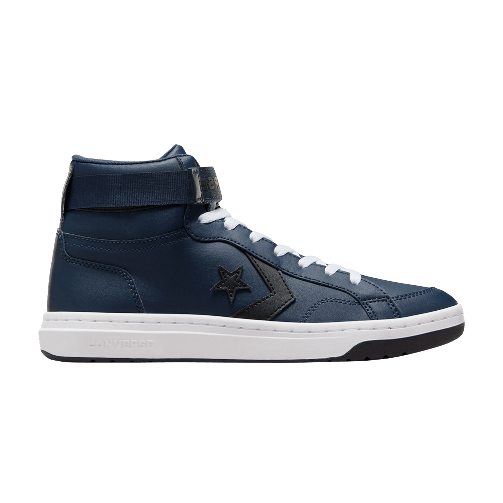 Кроссовки Converse Pro Blaze V2 Leather Mid 'Navy Black'