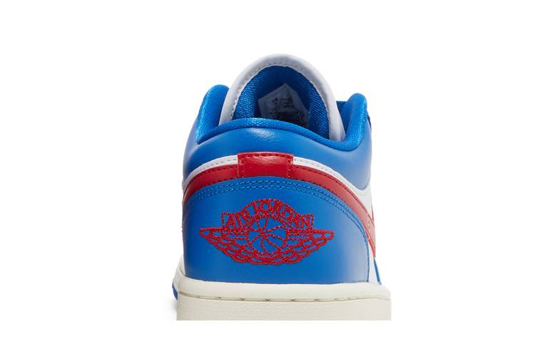 Кроссовки Wmns Air Jordan 1 Low 'Sport Blue Gym Red'