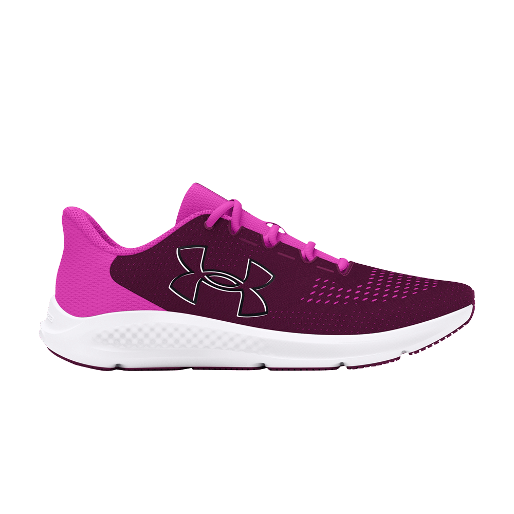Кроссовки Under Armour Wmns Charged Pursuit 3 'Big Logo - Purple Gemini Vivid Magenta'