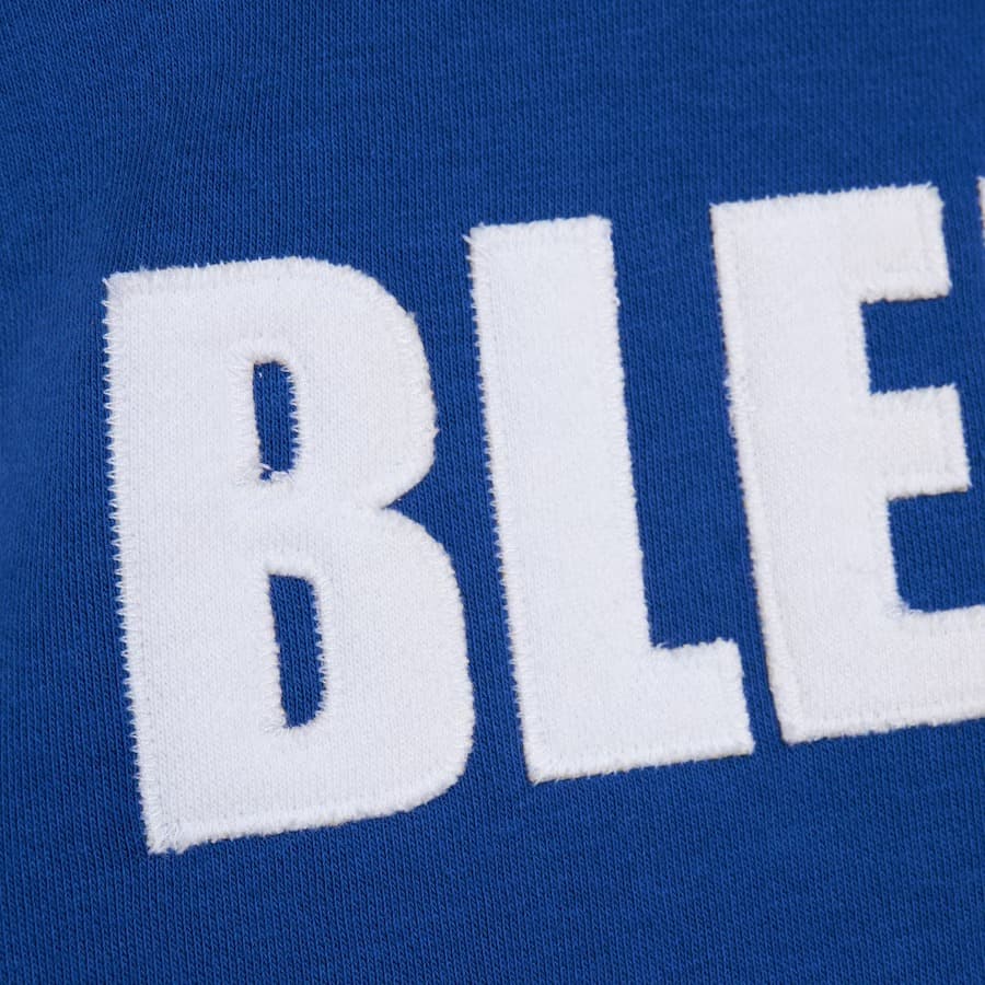 Худи Mitchell & Ness Blue St. Louis Blues Head Coach Fleece Pullover Hoodie