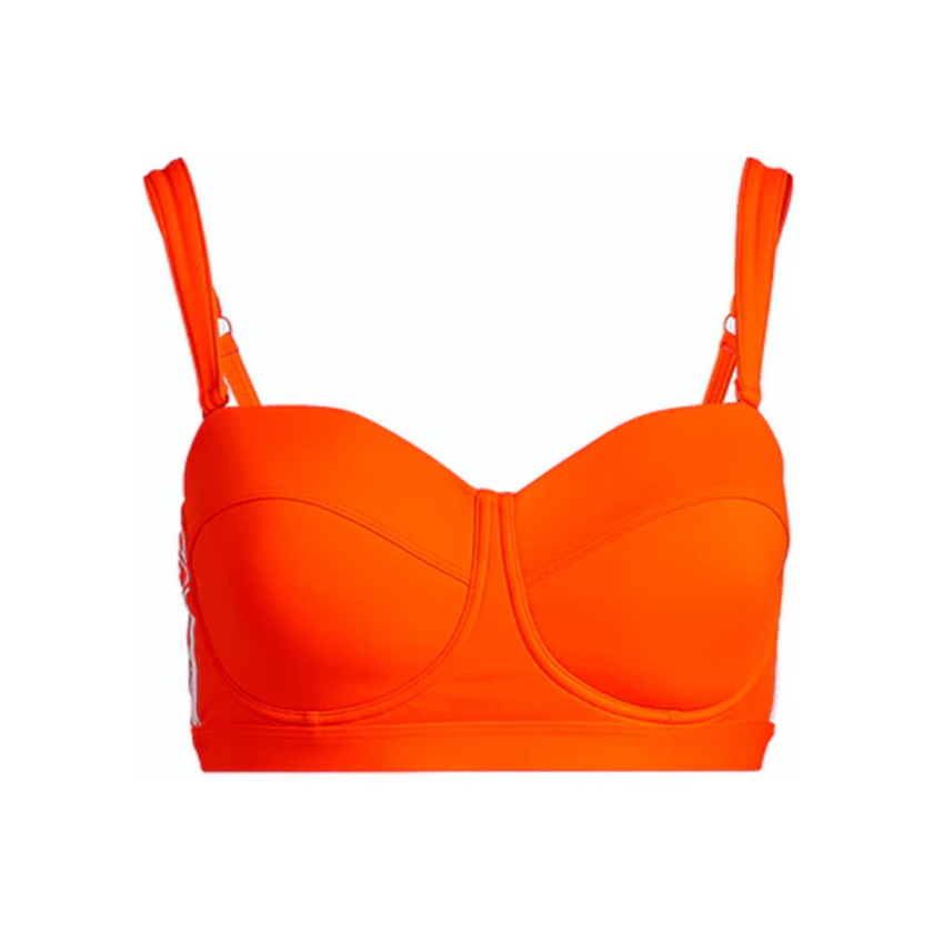 Спортивный купальник adidas Ivy Park Corset Bikini Top (Plus Size) Solar Orange