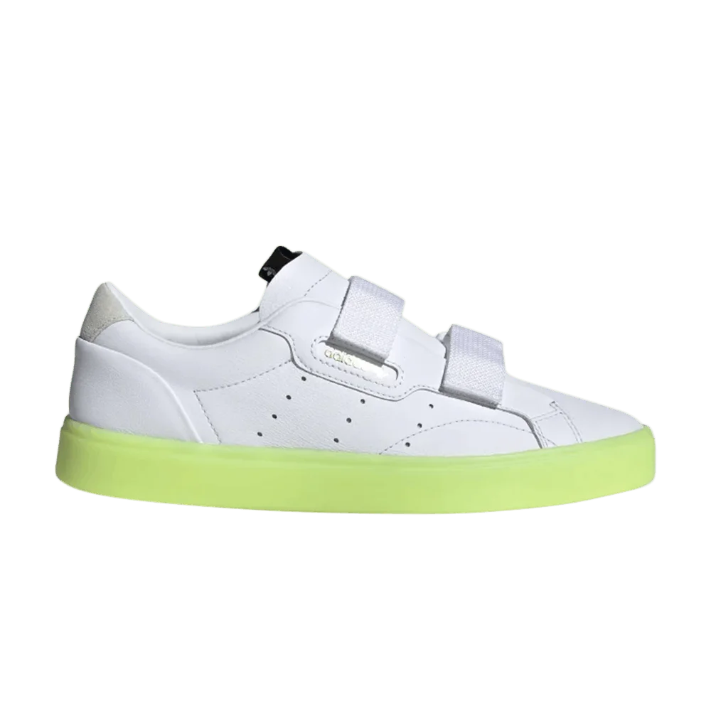 Кроссовки Adidas Wmns Sleek Straps 'White Yellow'