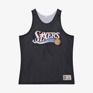 Mitchell-Ness-Black-Philadelphia-76ers-Vintage-Logo-Mesh-Practice-Tank-Top-300x300