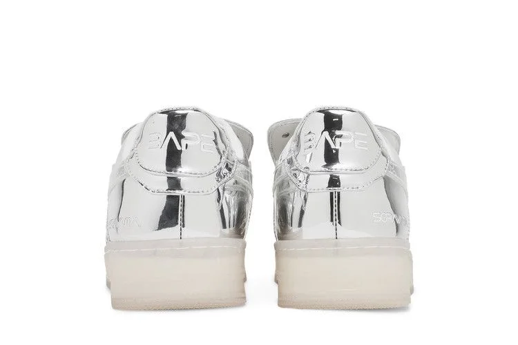Кроссовки Hajime Sorayama x Bapesta 'Silver'