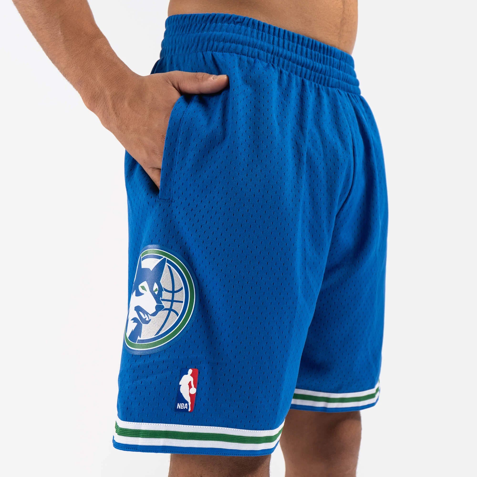Спортивные шорты Mitchell & Ness Minnesota Timberwolves 1993-94 Hardwood Classics Throwback Swingman NBA Shorts