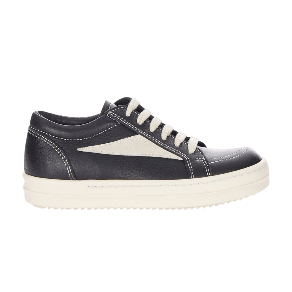 Кроссовки Rick Owens Vintage Low Kids 'Black Pearl'