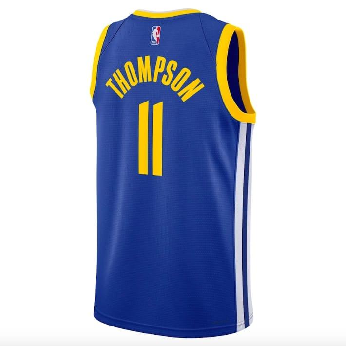 Баскетбольная джерси 2022-23 Golden State Warriors #11 Klay Thompson Nike Icon Royal Jersey