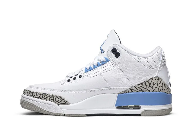 Кроссовки Air Jordan 3 Retro 'UNC'