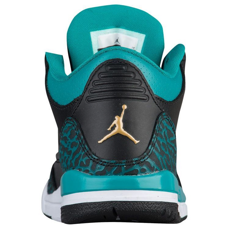 Кроссовки Air Jordan 3 Retro GP 'Black Metallic Gold'