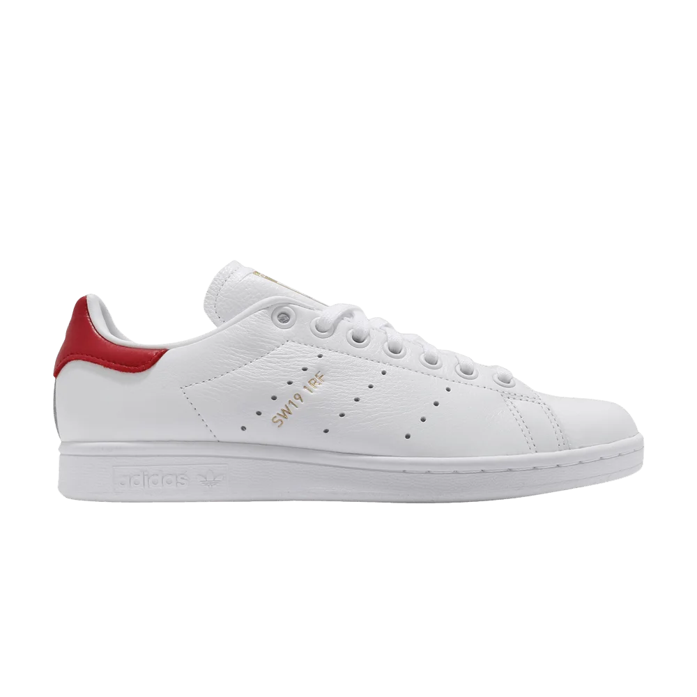 Krossovki-Adidas-Stan-Smith-White-Power-Red