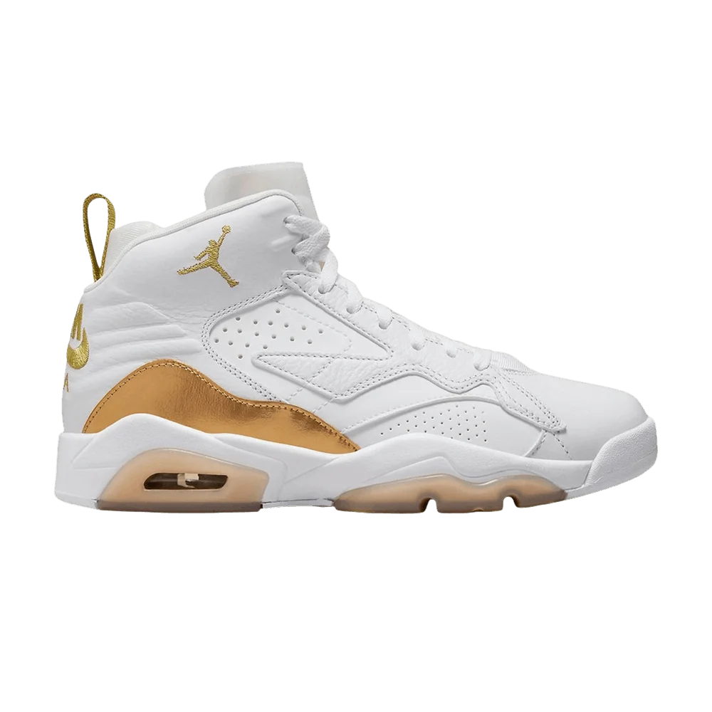 Krossovki-Air-Jordan-Wmns-Jordan-MVP-678-White-Metallic-Gold