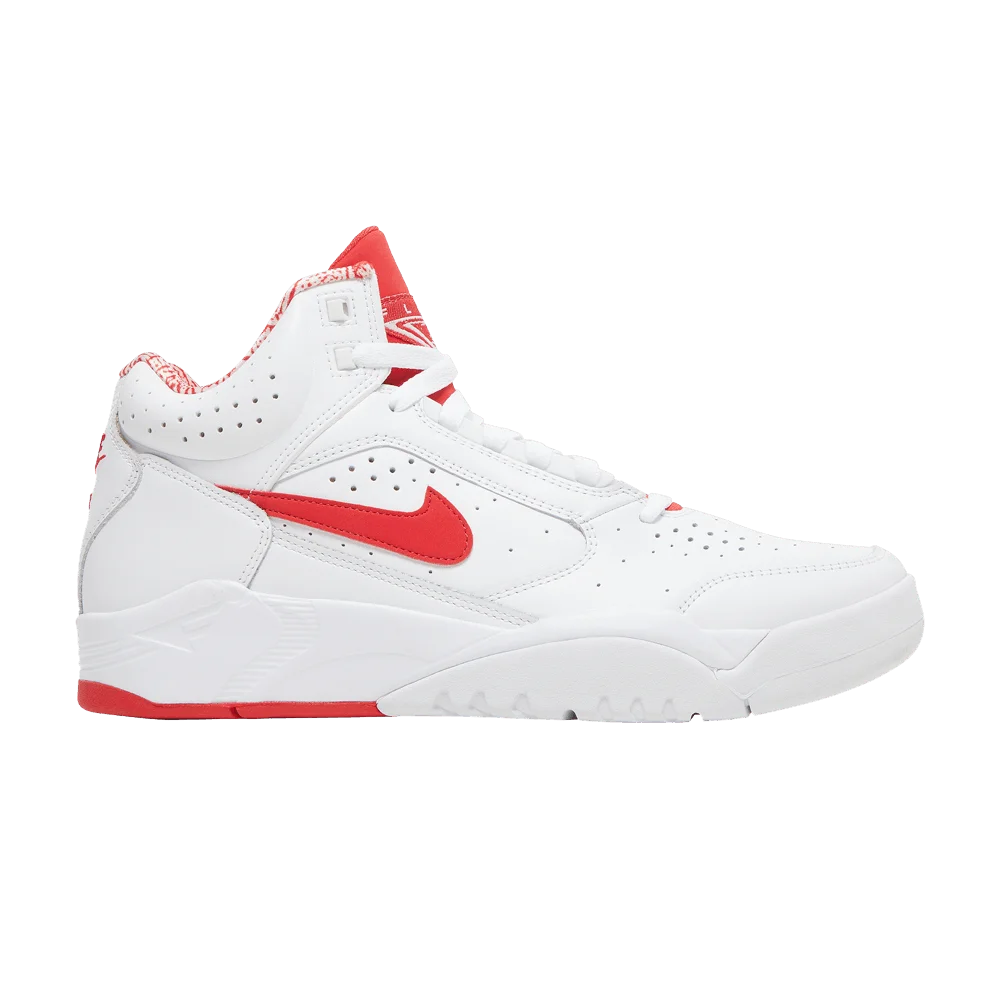 Кроссовки Nike Air Flight Lite Mid 'White University Red'