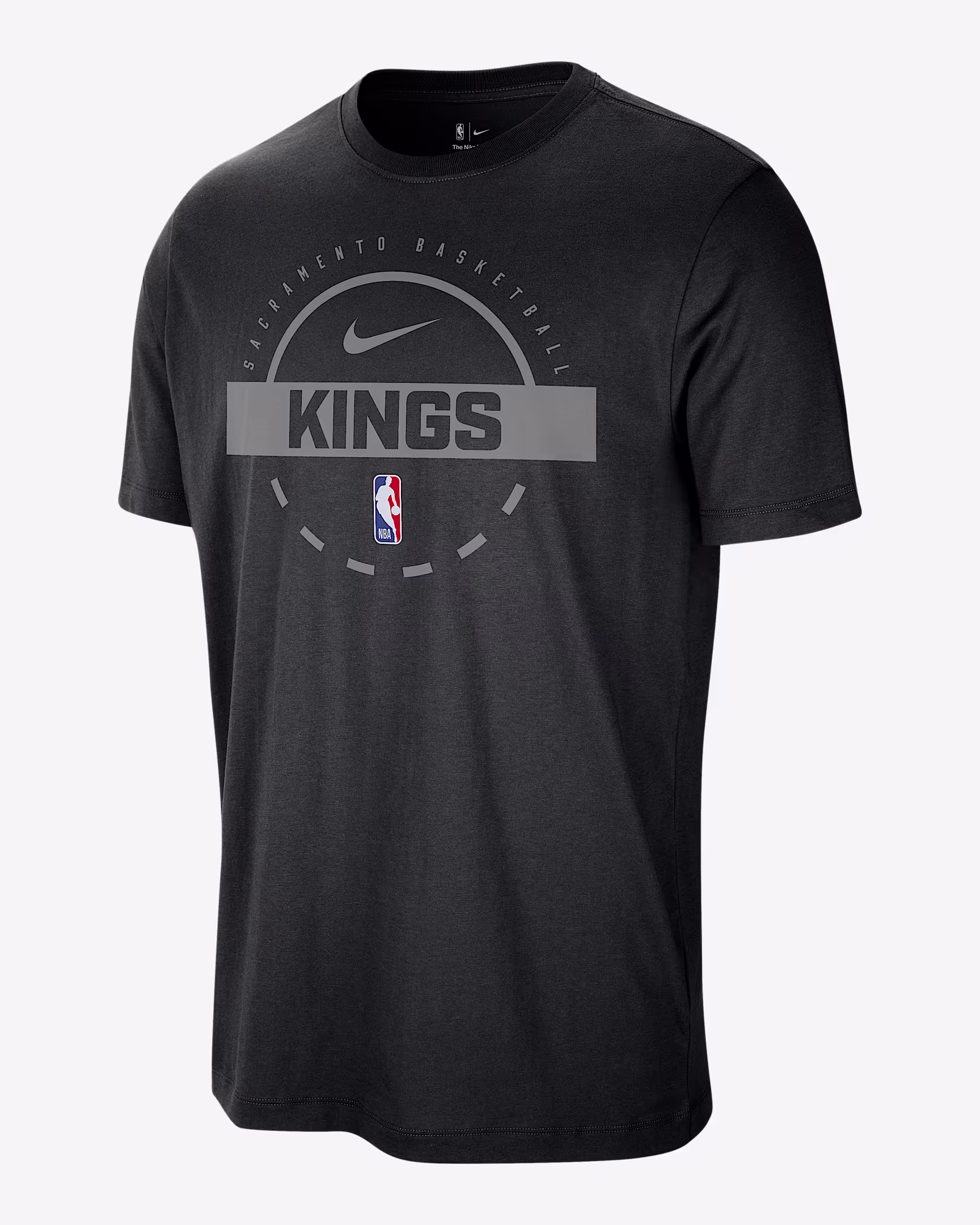 Мужская тренировочная футболка Nike NBA Sacramento Kings Black