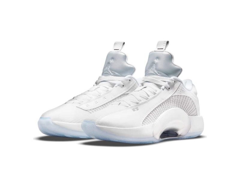Кроссовки Air Jordan 35 Low White Metallic Silver