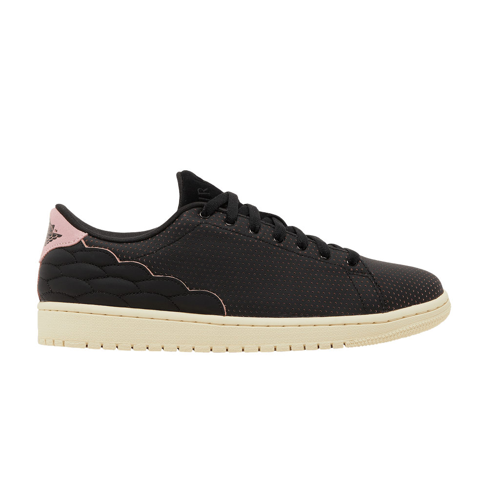 Кроссовки Air Jordan 1 Centre Court 'Perforated Black Pink'