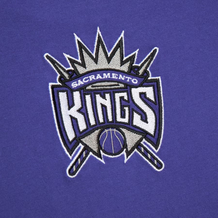 Футболка Mitchell & Ness Purple Sacramento Kings Team OG 3.0 Vintage T-Shirt