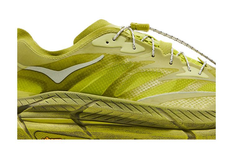 Кроссовки Satisfy x HOKA Mafate Speed 4 Lite 'Sulfur'