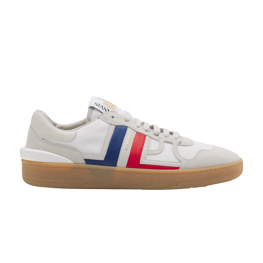 Кроссовки Lanvin Clay Low 'White Red Blue'
