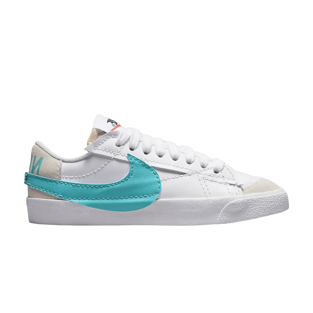 Krossovki-Nike-Wmns-Blazer-Low-77-Jumbo-WhiteSummit-WhiteTeam-OrangeDusty-Cactus