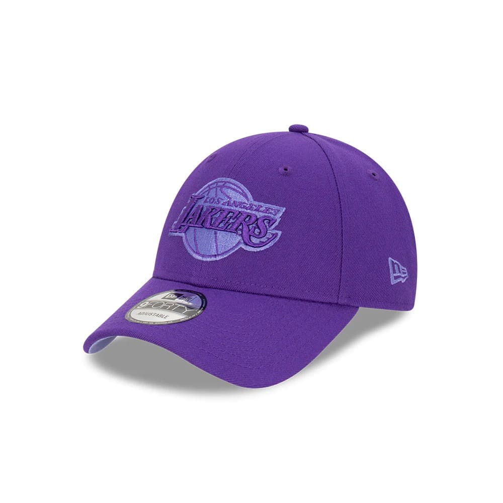 Бейсболка New Era Los Angeles Lakers Monochrome 9FORTY Two Tone NBA Snapback Hat