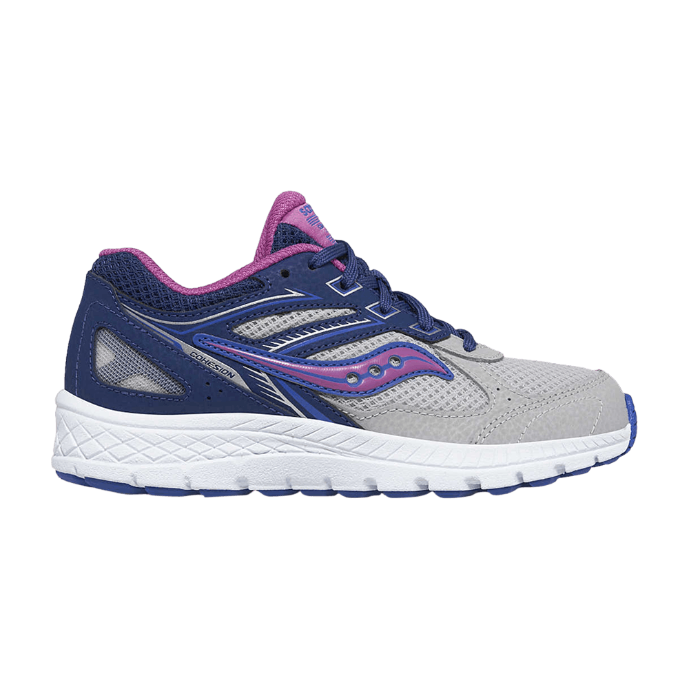Кроссовки Saucony Cohesion 14 Lace Big Kid 'Navy Grape'