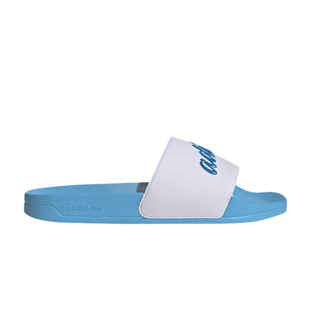 Adidas Wmns Adilette Slide 'White Blue Rush'