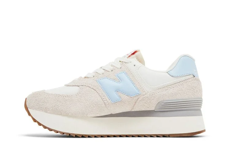 Кроссовки New Balance Wmns 574+ 'Moonbeam Light Chrome Blue'
