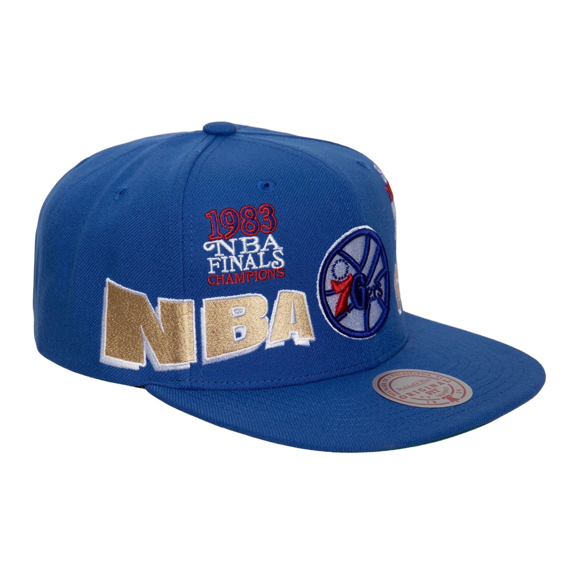 Бейсболка Mitchell & Ness World Champs Snapback HWC Philadelphia 76ers