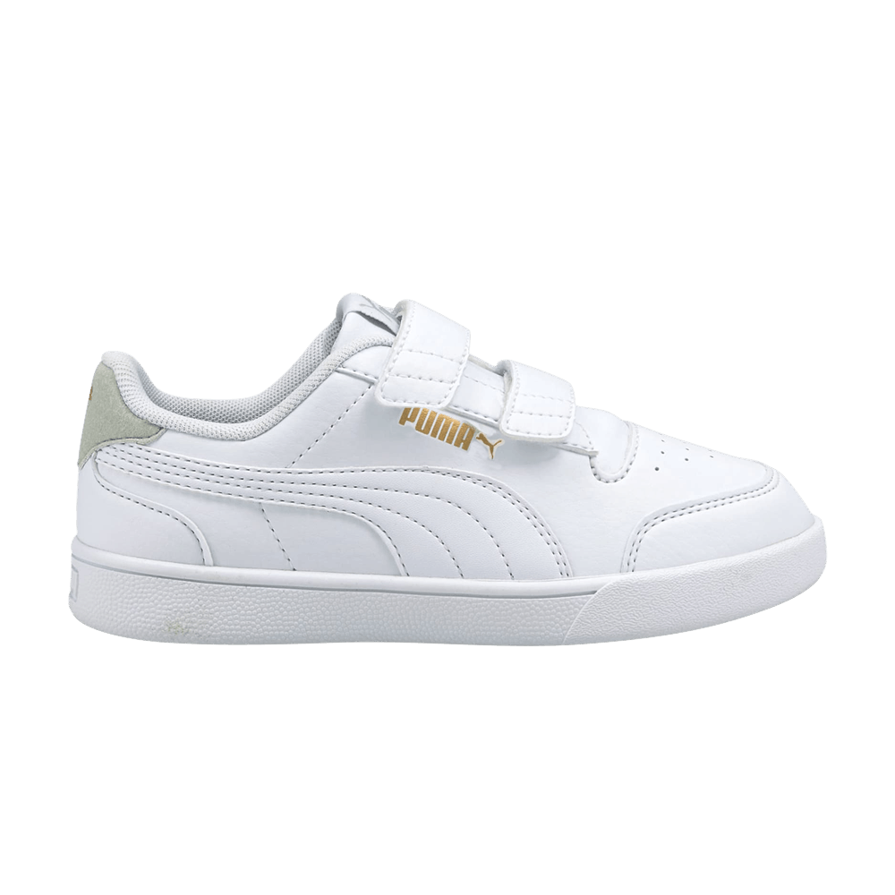 Кроссовки Puma Shuffle Velcro Little Kid 'White Grey Violet'