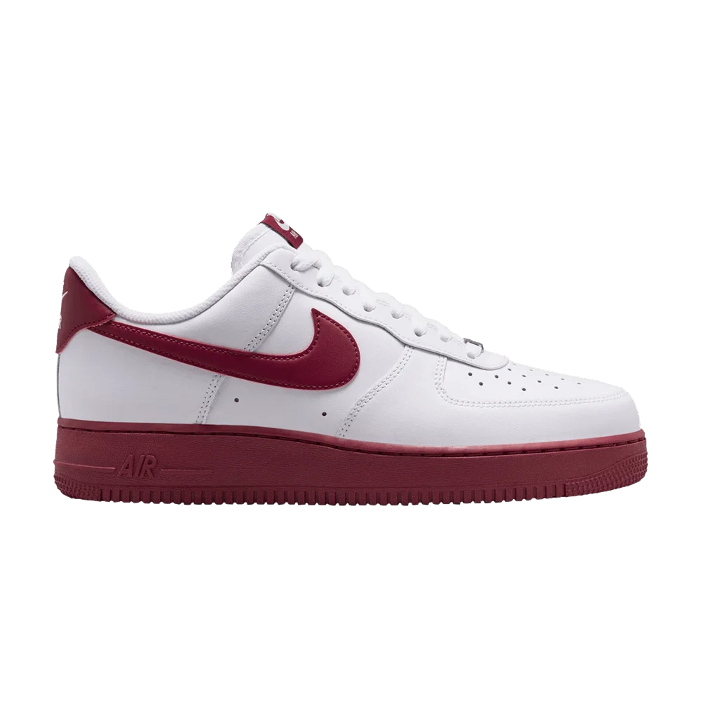 Krossovki-Nike-Air-Force-1-Low-07-White-Team-Red