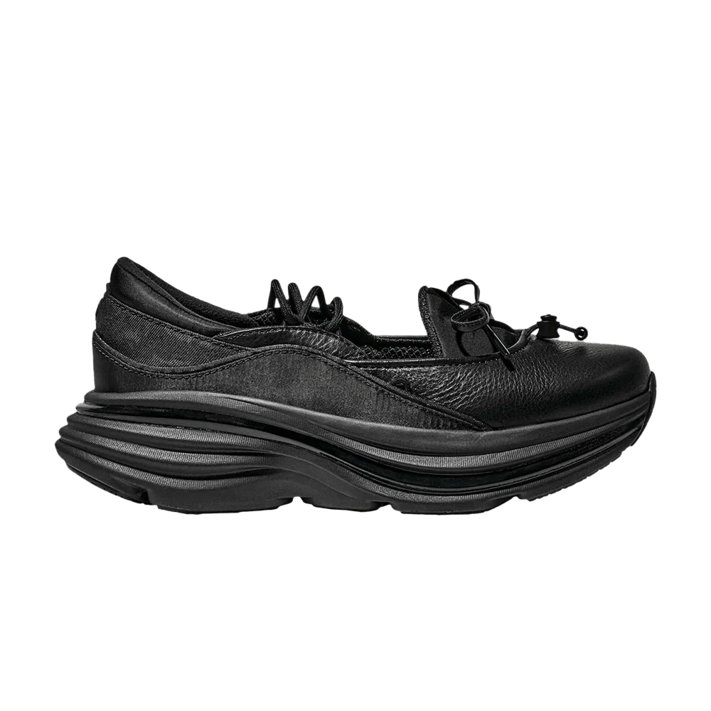 Кроссовки HOKA Bondi Mary Jane 'Black'