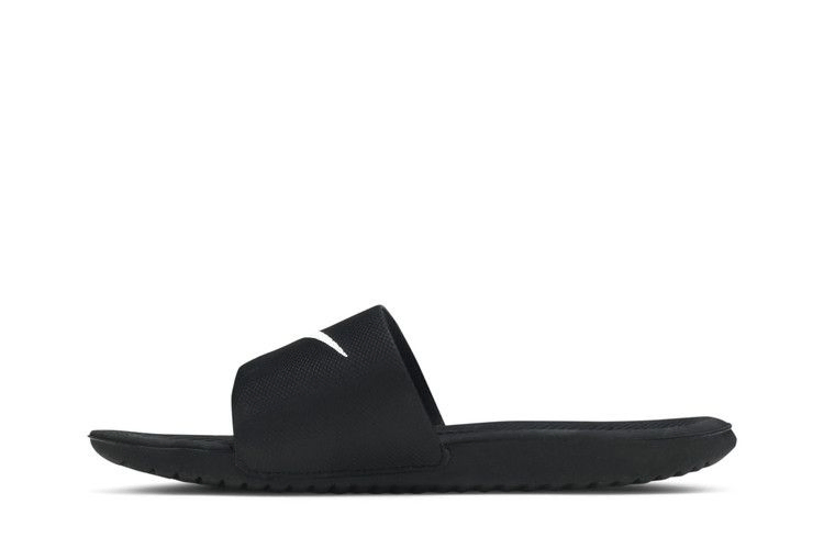 Nike Kawa Slide 'Black White'