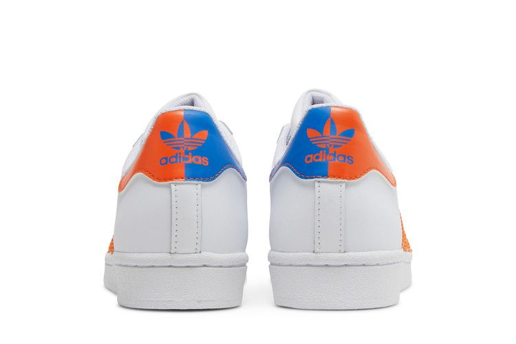 Кроссовки Adidas Superstar J 'White Orange'