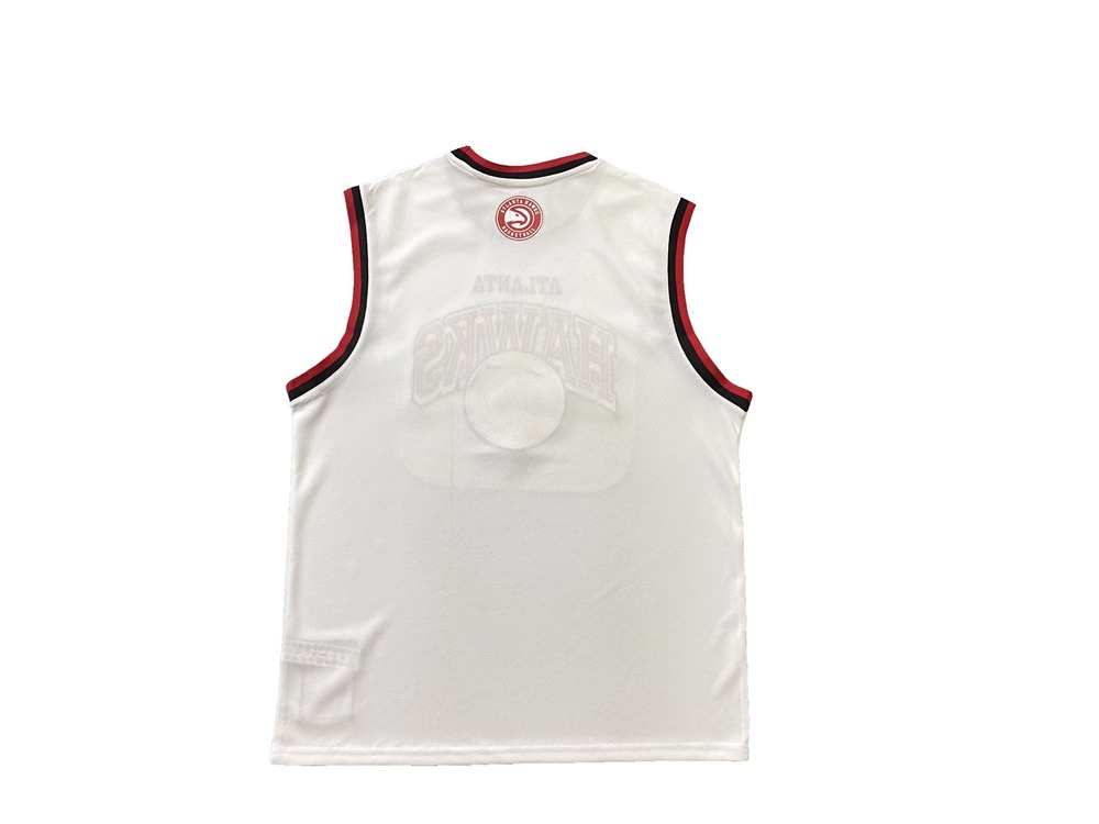 Баскетбольная джерси Buck Up Atlanta Hawks White Jersey