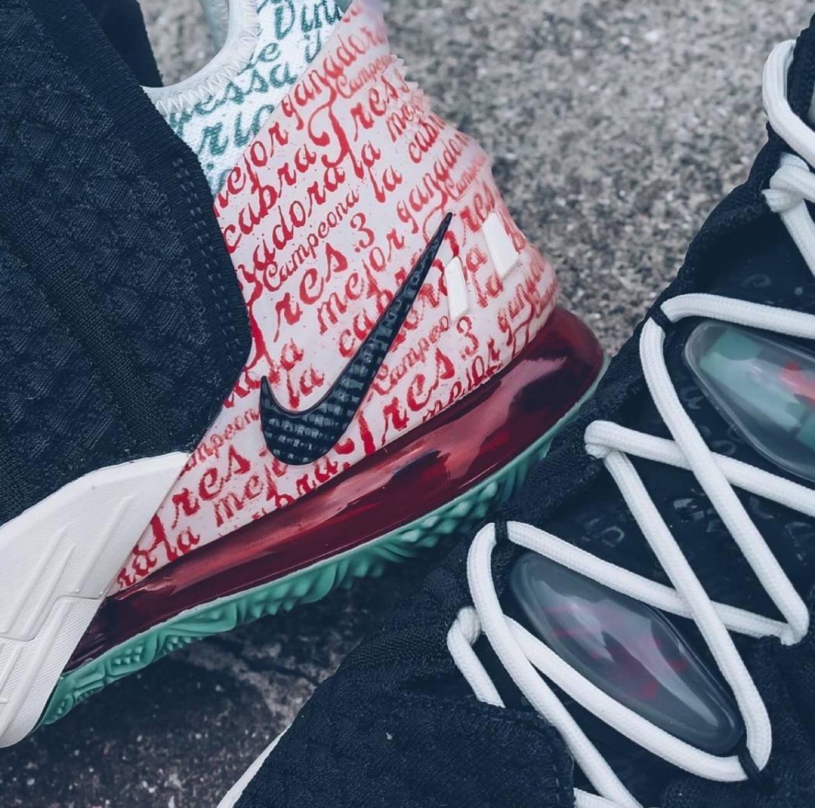 Кроссовки Diana Taurasi x Nike LeBron 18 EP La Cabra