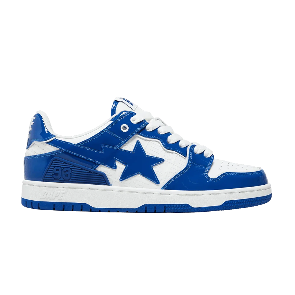 Krossovki-BAPE-Sk8-Sta-5-Luxury-Sport-Monogram-Blue
