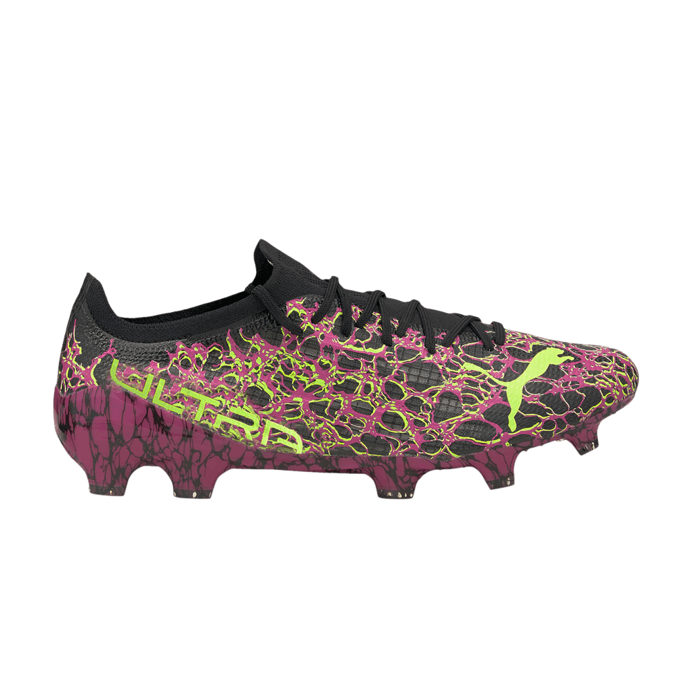 Кроссовки Puma Ultra 1.3 FG AG 'Ultra Magenta Green Glare'