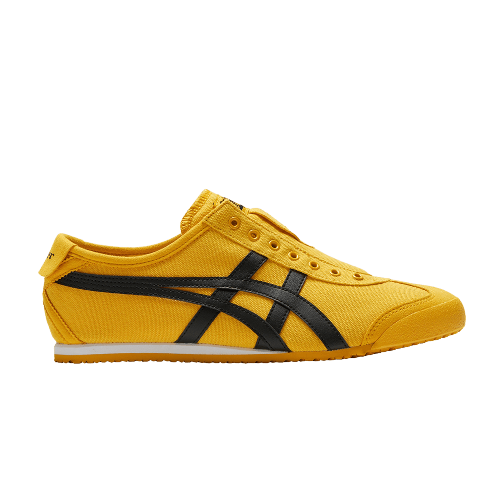 Кроссовки Onitsuka Tiger Mexico 66 Slip-On 'Yellow Black'